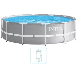 INTEX PRISM FRAME POOLS Piscine 305 X 76 Cm Avec Filtration A Cartouche 26702GN