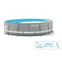 VENTE INTEX PRISM FRAME PREMIUM POOLS Piscines 457 X 122 Cm Avec Filtration