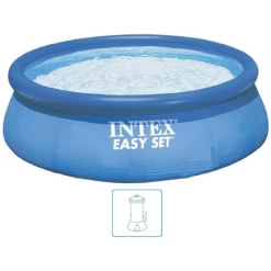 INTEX Easy Set Pool Piscine Gonflable 305 X 76 Cm Avec Filtration A Cartouche 28122NP