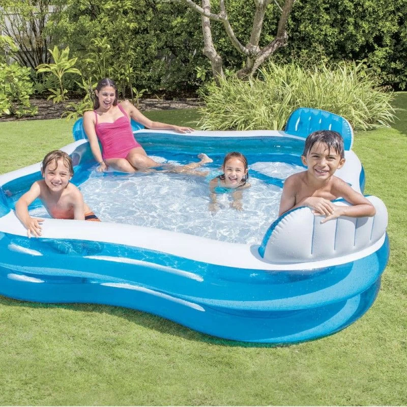 INTEX Swim Center Family Lounge Piscine Gonflable 29 X 229 X 66 Cm 56475NP 3 INTEX Swim Center Family Lounge Piscine Gonflable 29 X 229 X 66 Cm 56475NP – Image 3