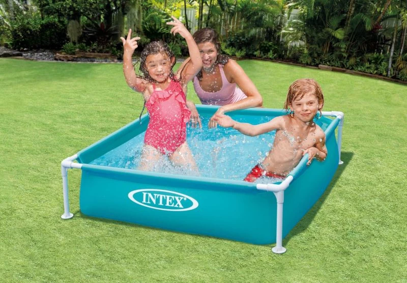 INTEX Frame Mini Piscine 122 X 122 X 30 Cm 57173 2 INTEX Frame Mini Piscine 122 X 122 X 30 Cm 57173 – Image 2