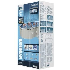 BESTWAY Hydrium Piscine Hors Sol Ovale, 610 X 360 X 120 cm 56369 13 BESTWAY Hydrium Piscine Hors Sol Ovale, 610 X 360 X 120 cm 56369 -Bestway Boutique BESTWAY 56369 1 800x800 1