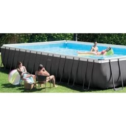 INTEX Ultra Rectangular Frame Pools Set Piscine 975 X 488 X 132 Cm 26374GN -Bestway Boutique INTEX 26374GN 2 800x800 2