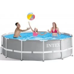 INTEX Prism Frame Pools Piscine 366 X 99 Cm Avec Filtration A Cartouche 26716GN -Bestway Boutique INTEX 6941057414324 1 800x800 1