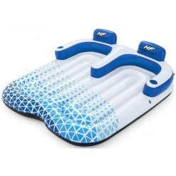 BESTWAY Hydro-Force Indigo Wave Bain De Soleil Gonflable Pour 2 Personnes 196x193 Cm 43534