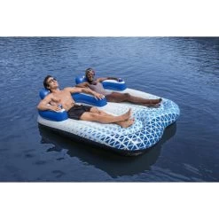 BESTWAY Hydro-Force Indigo Wave Bain De Soleil Gonflable Pour 2 Personnes 196x193 Cm 43534 -Bestway Boutique bestway 43534 4 800x800 1