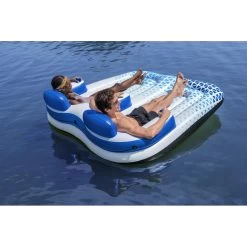BESTWAY Hydro-Force Indigo Wave Bain De Soleil Gonflable Pour 2 Personnes 196x193 Cm 43534 -Bestway Boutique bestway 43534 5 800x800 1