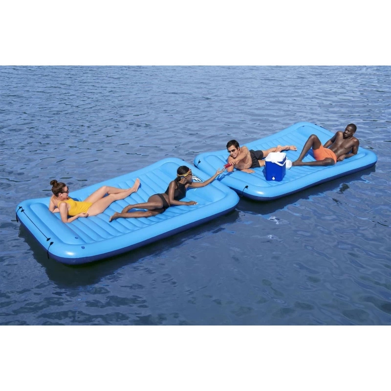 BESTWAY Hydro-Force Sun Soaker Plateforme Flottante Gonflable Géante 290 X 191 Cm 43542 4 BESTWAY Hydro-Force Sun Soaker Plateforme Flottante Gonflable Géante 290 X 191 Cm 43542 – Image 4