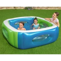 BESTWAY Carré De Piscine Avec Hublots 168 X 168 X 56 Cm 51132 12 BESTWAY Carré De Piscine Avec Hublots 168 X 168 X 56 Cm 51132 -Bestway Boutique bestway 51132 2 800x800 1