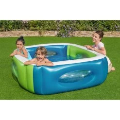 BESTWAY Carré De Piscine Avec Hublots 168 X 168 X 56 Cm 51132 11 BESTWAY Carré De Piscine Avec Hublots 168 X 168 X 56 Cm 51132 -Bestway Boutique bestway 51132 3 800x800 1