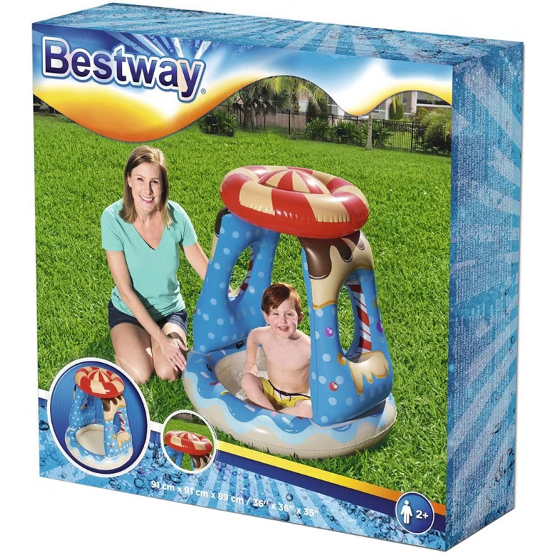 BESTWAY Piscine Pour Enfants Candyville, 91 X 91 X 89 Cm 52270 2 BESTWAY Piscine Pour Enfants Candyville, 91 X 91 X 89 Cm 52270 – Image 2