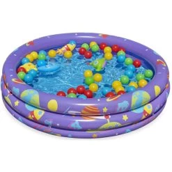 BESTWAY Piscine Gonflable Avec Balles, 102 X 25 Cm 52466