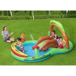 BESTWAY Aire De Jeux Avec Pataugeoire Friendly Woods 295 X 199 X 130 Cm 53093 12 BESTWAY Aire De Jeux Avec Pataugeoire Friendly Woods 295 X 199 X 130 Cm 53093 -Bestway Boutique bestway 53093 2 800x800 1