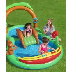 BESTWAY Aire De Jeux Avec Pataugeoire Friendly Woods 295 X 199 X 130 Cm 53093 11 BESTWAY Aire De Jeux Avec Pataugeoire Friendly Woods 295 X 199 X 130 Cm 53093 -Bestway Boutique bestway 53093 3 800x800 1
