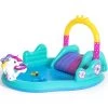 BESTWAY Unicorn Aire De Jeux Avec Pataugeoire, 274 X 198 X 137 Cm 53097