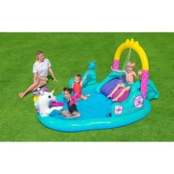 BESTWAY Unicorn Aire De Jeux Avec Pataugeoire, 274 X 198 X 137 Cm 53097 -Bestway Boutique bestway 53097 0 800x800 1