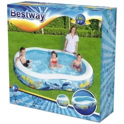 BESTWAY Family Pool Piscine Gonflable Sea Lagoon, 262 X 157 X 46 Cm 54118 -Bestway Boutique bestway 54118 1 800x800 1