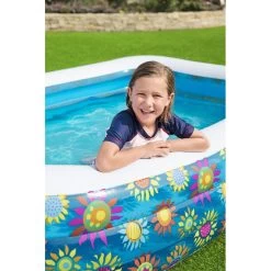 BESTWAY Family Pool Piscine Gonflable Happy Flora, 229 X 152 X 56 Cm 54120 -Bestway Boutique bestway 54120 5 800x800 1