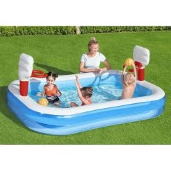 BESTWAY Piscine Gonflable Avec Panier De Basket, 251 X 168 X 102 Cm 54122 -Bestway Boutique bestway 54122 2 800x800 1