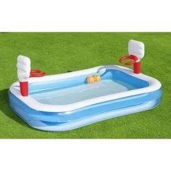 BESTWAY Piscine Gonflable Avec Panier De Basket, 251 X 168 X 102 Cm 54122 -Bestway Boutique bestway 54122 5 800x800 1