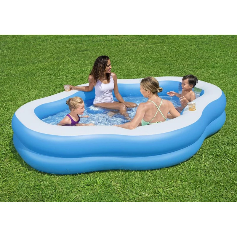 BESTWAY Splash View Piscine Familiale, 270 X 198 X 51 Cm 54409 6 BESTWAY Splash View Piscine Familiale, 270 X 198 X 51 Cm 54409 – Image 6