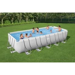 BESTWAY Power Steel Piscine Hors Sol Rectangulaire, 640 X 274 X 132 Cm 5611Z -Bestway Boutique bestway 5611Z 5 800x800 1