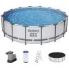 BESTWAY Steel Pro Max Piscine Hors Sol Ronde, 488 X 122 Cm 5612Z