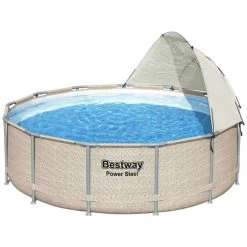 BESTWAY Power Steel Piscine Hors Sol Ronde, 396 X 107 Cm 5614V -Bestway Boutique bestway 5614V 2 800x800 1