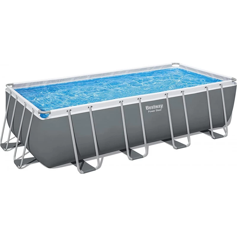 BESTWAY Power Steel Piscine Hors Sol, 549 X 274 X 132 Cm 5619Q 2 BESTWAY Power Steel Piscine Hors Sol, 549 X 274 X 132 Cm 5619Q – Image 2