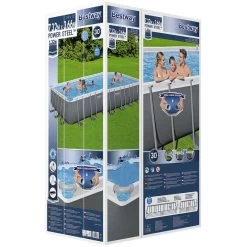 BESTWAY Power Steel Piscine Hors Sol Rectangulaire, 732 X 366 X 132 Cm 56475 -Bestway Boutique bestway 56475 1 800x800 1