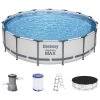 BESTWAY Steel Pro Max Piscine Hors Sol Ronde, 457 X 107 Cm 56488