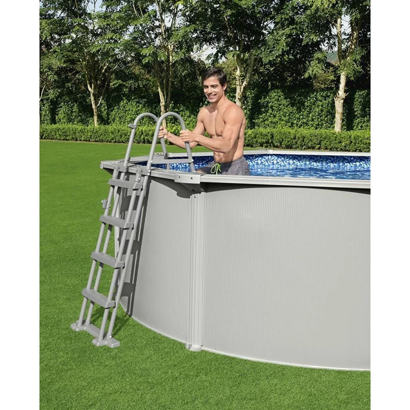 BESTWAY Hydrium Piscine Hors Sol Ronde, 300 X 120 Cm 56566 2 BESTWAY Hydrium Piscine Hors Sol Ronde, 300 X 120 Cm 56566 – Image 2