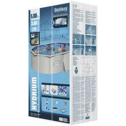 BESTWAY Hydrium Piscine Hors Sol Ovale, 500 X 360 X 120 Cm 56586 -Bestway Boutique bestway 56586 1 800x800 1