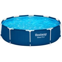 BESTWAY Steel Pro Piscine Hors Sol Ronde, 305 X 76 Cm, Avec Pompe 56679 -Bestway Boutique bestway 56679 4 800x800 1