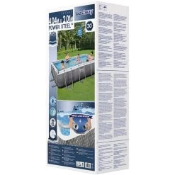 BESTWAY Power Steel Piscine Hors Sol Rectangulaire Effet Rotin, 404 X 201 X 100 Cm 56721 19 BESTWAY Power Steel Piscine Hors Sol Rectangulaire Effet Rotin, 404 X 201 X 100 Cm 56721 -Bestway Boutique bestway 56721 1 800x800 1