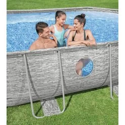 BESTWAY Power Steel Swim Vista Piscine Hors Sol Ovale, 488 X 305 X 107 Cm 56946 -Bestway Boutique bestway 56946 7 800x800 1