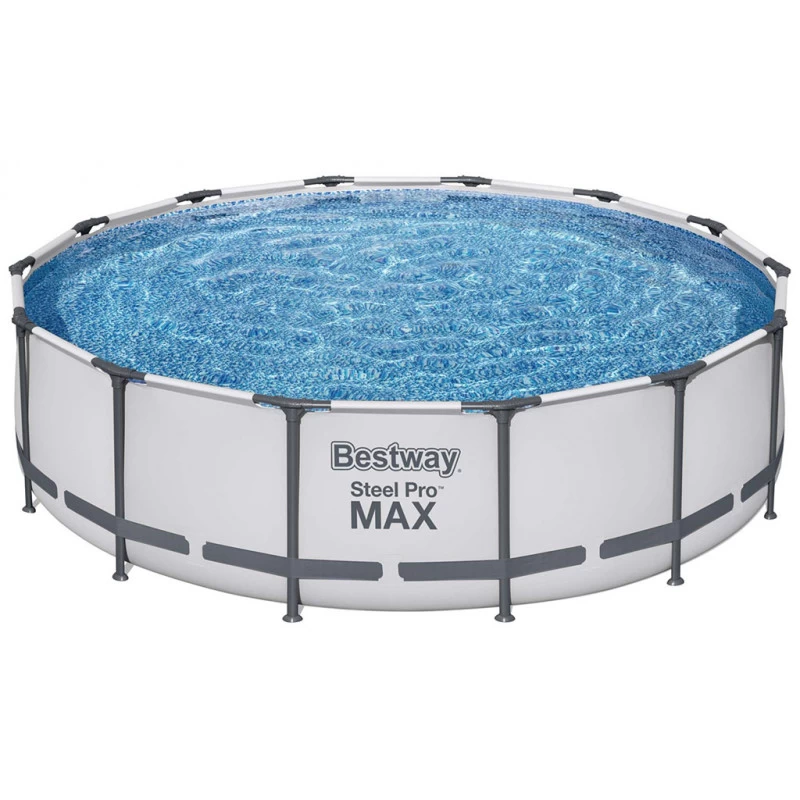 BESTWAY Steel Pro Max Piscine Hors Sol Ronde, 427 X 107 Cm 56950 2 BESTWAY Steel Pro Max Piscine Hors Sol Ronde, 427 X 107 Cm 56950 – Image 2