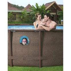 BESTWAY Power Steel Swim Vista Piscine Hors Sol Ronde Effet Bois, 549 X 122 Cm 56977 -Bestway Boutique bestway 56977 3 800x800 1