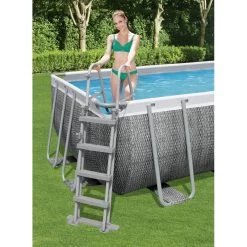 BESTWAY Power Steel Piscine Hors Sol Rectangulaire Effet Rotin, 549 X 274 X 122 Cm 56998 12 BESTWAY Power Steel Piscine Hors Sol Rectangulaire Effet Rotin, 549 X 274 X 122 Cm 56998 -Bestway Boutique bestway 56998 1 800x800 1