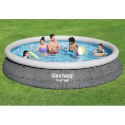 BESTWAY Fast Set Piscine Hors Sol, 457 X 84 Cm, Avec Pompe 57313 13 BESTWAY Fast Set Piscine Hors Sol, 457 X 84 Cm, Avec Pompe 57313 -Bestway Boutique bestway 57313 5 800x800 1