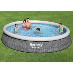 BESTWAY Fast Set Piscine Hors Sol, 457 X 84 Cm, Avec Pompe 57313 12 BESTWAY Fast Set Piscine Hors Sol, 457 X 84 Cm, Avec Pompe 57313 -Bestway Boutique bestway 57313 6 800x800 1