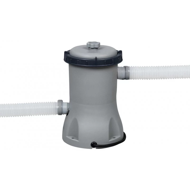 BESTWAY Fast Set Piscine Hors Sol Motif Rotin Gris, 396 X 84 Cm, Avec Pompe 57376 6 BESTWAY Fast Set Piscine Hors Sol Motif Rotin Gris, 396 X 84 Cm, Avec Pompe 57376 – Image 6