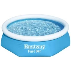 BESTWAY Fast Set Piscine Hors Sol Ronde, 244 X 61 Cm 57448