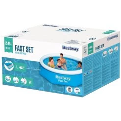 BESTWAY Fast Set Piscine Hors Sol Ronde, 244 X 61 Cm 57450 -Bestway Boutique bestway 57450 1 800x800 1
