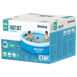 BESTWAY Fast Set Piscine Hors Sol Ronde, 305 X 66 Cm 57458 -Bestway Boutique bestway 57458 1 800x800 1