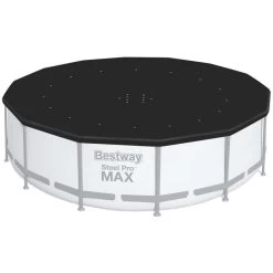BESTWAY Couverture De Piscine 427 Cm, Noire 58248