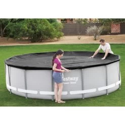 BESTWAY Couverture De Piscine 427 Cm, Noire 58248 -Bestway Boutique bestway 58248 4 800x800 1