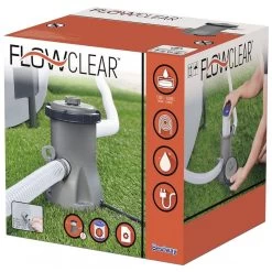 BESTWAY Flowclear Filtre A Cartouche 1,249 M3/h - 16 W Cartouche Type I 58381 6 BESTWAY Flowclear Filtre A Cartouche 1,249 M3/h - 16 W Cartouche Type I 58381 -Bestway Boutique bestway 58381 1 800x800 1