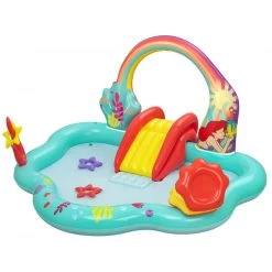 BESTWAY Little Mermaid Centre De Jeu, 221 X 193 X 117 Cm 91097