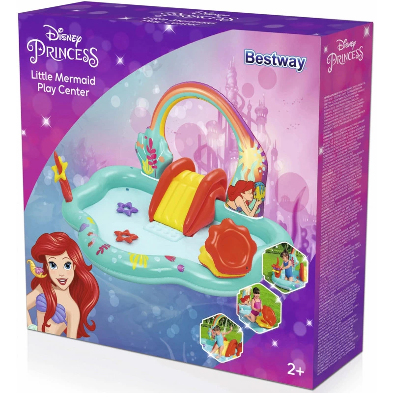 BESTWAY Little Mermaid Centre De Jeu, 221 X 193 X 117 Cm 91097 3 BESTWAY Little Mermaid Centre De Jeu, 221 X 193 X 117 Cm 91097 – Image 3
